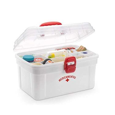 Imagem de Medicamento MegaLuxo Frasqueira Nitronplast Branco