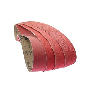 Imagem de 4 peças cintas abrasivas de lixamento de cerâmica para moagem de metal super duro, MIX, 1600x50mm
