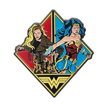 Imagem de DC Comics Broche de esmalte da Mulher Maravilha e a Gueparda