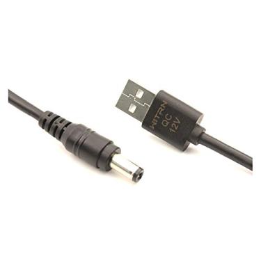 Imagem de JacobsParts 12V USB Tipo-A QC 2.0/3.0 Cabo de alimentação DC 5,5 x 2,5 mm Conector barril