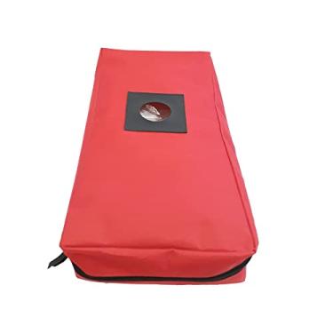 Imagem de Genérico - Sacola de Supermercado Vermelha 50cm x 25cm x 10cm