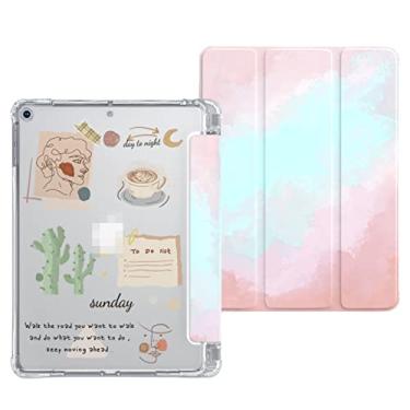 Imagem de CUTTIZ Capa para tablet de silicone ultrafina e ultraleve com slot para caneta compatível com MatePad Pro 11,8" MatePad 10,4" MatePad 11" v6 10.4" v7 10.4" (P04 (com adesivo), MatePad 11")