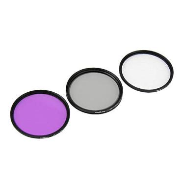 Imagem de Kit de Filtros para Lentes de Câmeras Fotográficas DSRL 58 mm