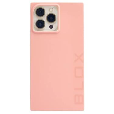 Imagem de Case-Mate - BLOX – Capa retangular para iPhone 13 Pro Max – Acabamento fosco – Compatível com carregamento magnético – Proteção contra quedas de 3 metros – 17 cm – Rosa argila
