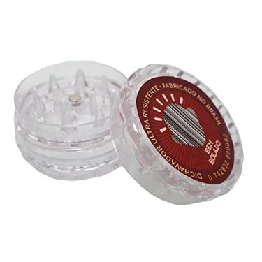 Imagem de Dichavador De Policarbonato Bem Bolado Pequeno Triturador Ultra Resistente Original 4cm 3 Partes