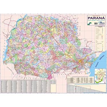 Imagem de Mapa Escolar Estado Do Parana - 01 Unidade Multimapas, Multicor