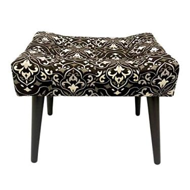 Imagem de Puff Capitonê Luxo Karsten Oásis Marrom Impermeável