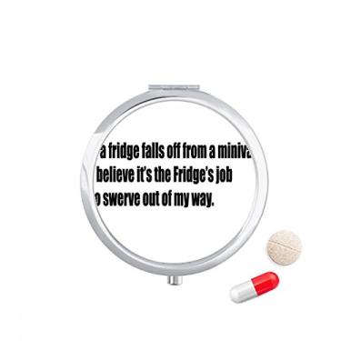 Imagem de Estojo de comprimidos Swerve Out of My Way, caixa de armazenamento de remédios