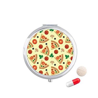 Imagem de Porta-comprimidos, cogumelo, pizza, Itália, tomate, alimentos, bolso para remédios