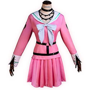 Imagem de OSIAS Miu Iruma Fantasia Cosplay Anime Estilo Campus Japonês (G)