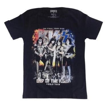 Imagem de Camiseta Kiss End Of The Road The Last Tour Ever Preta Rock Bo600 Rch