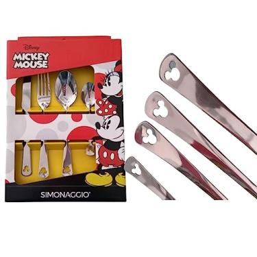 Imagem de Faqueiro em Inox Simonaggio Disney Mickey Mouse - 24 Peças