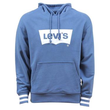 Imagem de Moletom Masculino Com Capuz Azul Levi`s 33697