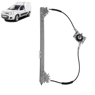 Imagem de Maquina Vidro Uno 2p 2011.. Fiorino Vivace 2014.. Esq Manual