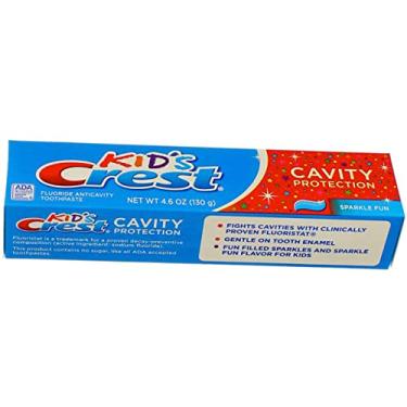 Imagem de Crest Pasta de dente infantil proteção contra cavidade, sabor brilhante divertido, 130 g