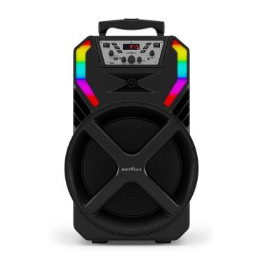 Imagem de Caixa Acústica Britânia Flash Light Woofer 12 Preta BCX12100 – Bivolt