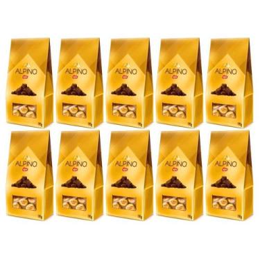 Imagem de Chocolate Alpino Bag Nestlé - 10Cx C/ 195G Cada