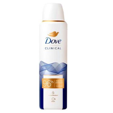 Imagem de Desodorante Aerosol Dove Clinical Original Clean 150ml/91G