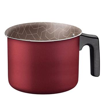 Imagem de Fervedor Tramontina Paris em Alumínio com Revestimento Interno e Externo em Antiaderente Starflon Max Vermelho 10 cm 0,8 L