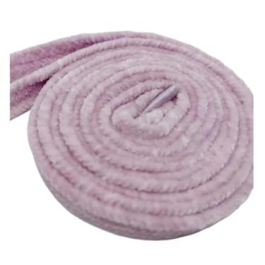 Imagem de Cadarço fofo gradiente cadarços planos cobertor renda de sapato para crianças calças cordão roupas moletons (Color : Pink, Size : 60cm)