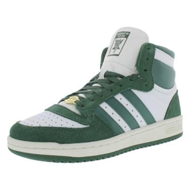 Imagem de Adidas Top Ten RB Tênis feminino tamanho 38, cor: branco nuvem/óxido verde/branco