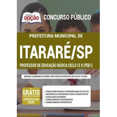 Imagem de Apostila Prefeitura Itararé Sp - Professor Educação Básica