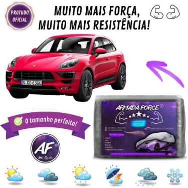 Imagem de Capa De Cobrir Carro Porsche Cayenne Sem Forro Impermeável Armada Forc