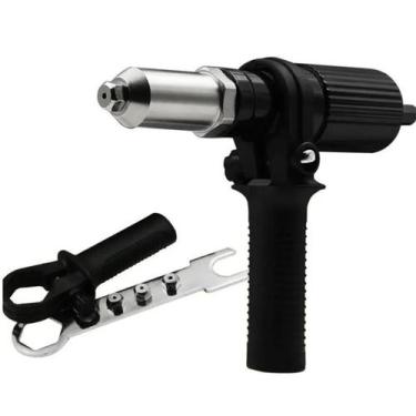 Imagem de Rebitadeira com Adaptador P/ Parafusadeira Com 4 Bicos Manual - Falcon