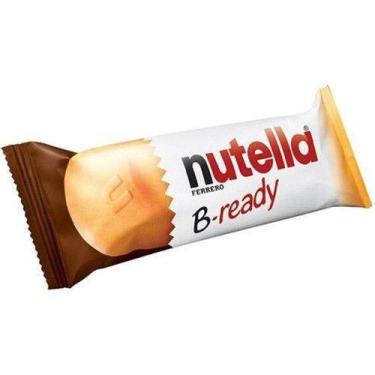 Imagem de Kit C/10 Nutella B-ready Biscoitos Wafer Creme Nutella 22g - Ferrero