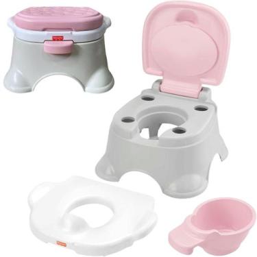 Imagem de Troninho de Bebê Fisher Price 3 em 1 Rosa HGW36 - Mattel, Rosa