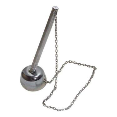 Imagem de Caneta Fixa Com Corrente Para Balcão Mesa Tipo Bolinha - XPTO, Cromada