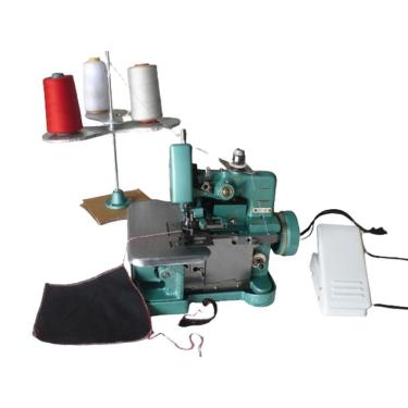 Imagem de Overlock Portatil Semi Industrial 220v-KIT  COM 2 MAQUINAS