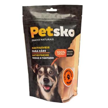 Imagem de Snacks Naturais Petsko Mastiáveis para Cães Colágeno 80g