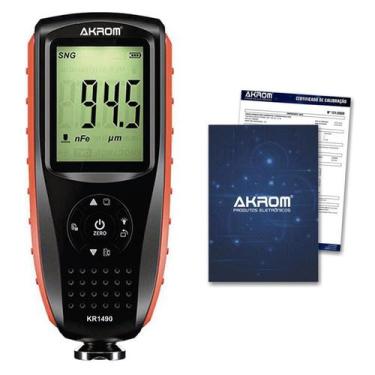 Imagem de Medidor Espessura Camadas com Certificado Calibração - KR1490 - AKROM