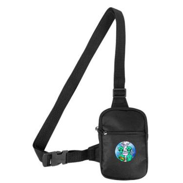 Imagem de Mini Bolsa Lateral Shoulder Bag Masculina Pega Visão Estampa 2 ET - MP