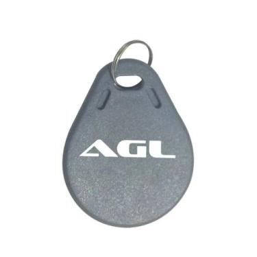 Imagem de Chaveiro Digital Tag Agl P/ Controle Acesso 125khz Cinza - Agl Fechadu