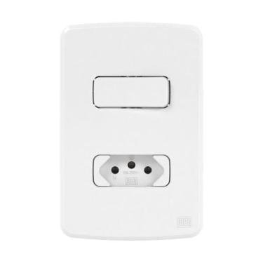 Imagem de  compose cj 1 ts+1 tom 10a placa 4x2 bco - weg
