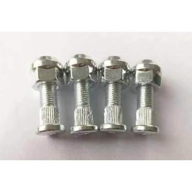 Imagem de Parafusos de roda traseira 90103-HB3-300 e porcas de substituição para Honda TRX200 TRX300, TRX400FW 2007-2014 TRX420, 98-01 TRX450, 09-14 TRX500,19977 -2024 TRX250 Recon rancher e Foreman Quadriciclo