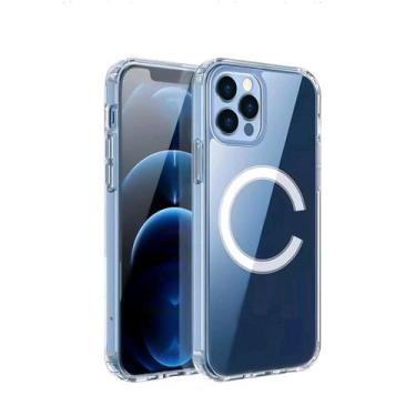Imagem de  Case Capa Clear Transparente Magnetica S20FE S21FE S23PLUS S23ULTRA S