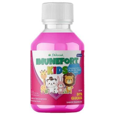 Imagem de Imunefort Kids - 120 ml - Sabor Framboesa - FITOBRASIL