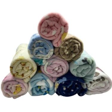 Imagem de Cobertor Bebe Manta Estampado Soft Baby Hazime 90cm x 110 cm - Hazime 