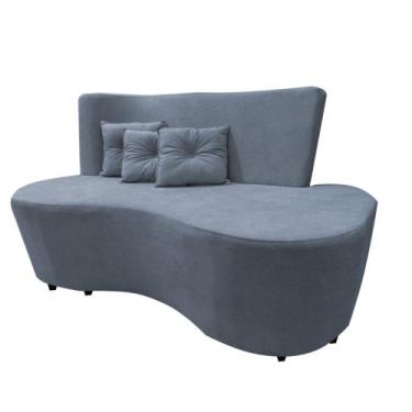 Imagem de Poltrona Organico Curvo Feijao Alliance  - Beatriz  Decor, CINZA