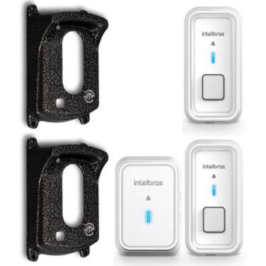 Imagem de Campainha sem fio Intelbras CIB 101 Com Protetor 2 entradas