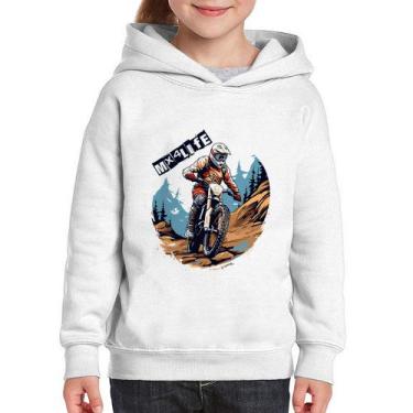 Imagem de Moletom Infantil MX4Life - Foca na Moda, Branco, 8