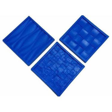 Imagem de Kit 3 Formas 3D de Silicone para Gesso - Xmoldes Formas 3D