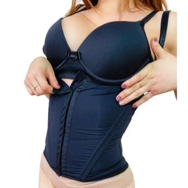 Imagem de Cinta Modeladora 8 Barbatanas Colete Com Alça Para Postura - M04 - Fan