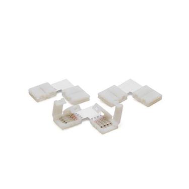 Imagem de A48 Conector Emenda L 4 Fios Fita LED 3pc. - TASCHIBRA