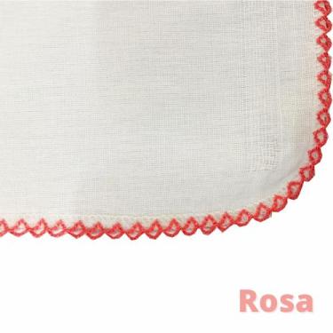 Imagem de Fralda de Ombro 70x70 cm Marca Cremer  Pinte e Borde com faixa de 15cm