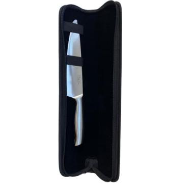 Imagem de Faca toda inox Chef 8" - Estojo Case material sintético Presente - Che