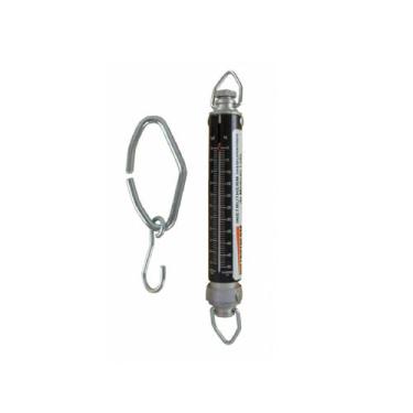 Imagem de Dinamômetro Tubular Analógico Força 0 A 50Kgf Linear Tração Graduação 